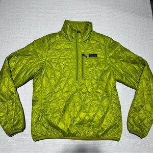Patagonia Nano Puff Quilted Half-Zip Pullover Womens Medium